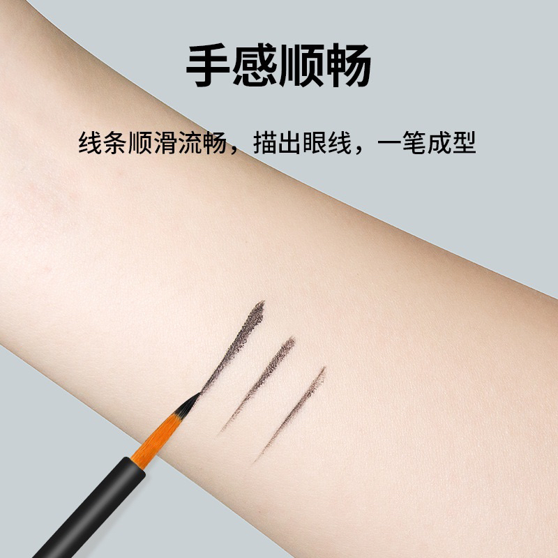 1PCS KUAS EYELINER Disposable Eyeliner Brushes  Eye Shadow Eyeliner Wand Cosmetic Brush Eyelash Extension Women Beauty Makeup Tools