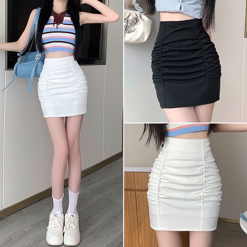 (S-XXL) Korean Ellys skirt 350R highwaist rok wanita