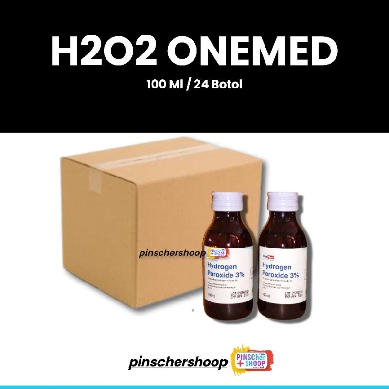 Pehidrol H2O2 Pembersih Luka Kemasan 100Ml isi 24 /Carton