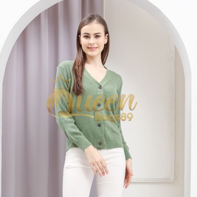 Queenbags89 baju outfit cewek baju atasan wanita baju Rajut Willy Cardy