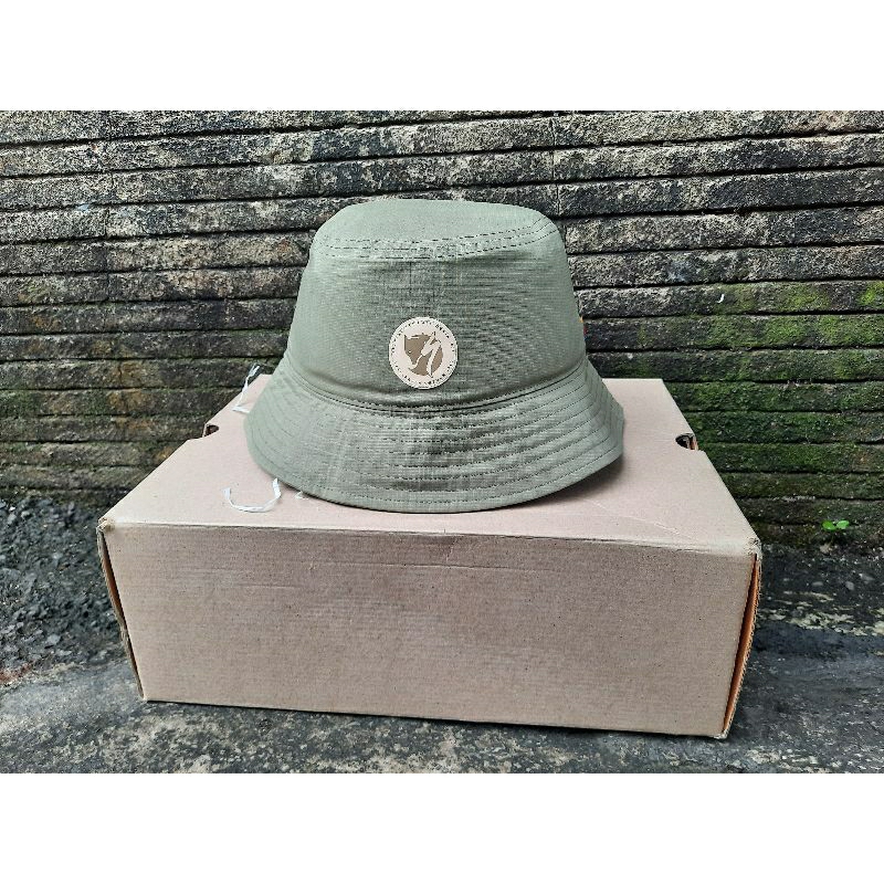 TOPI BUCKET FJALLRAVEN SPECIALIZED S/F HAT GREEN ORIGINAL TOPI SEPEDA MOTOR