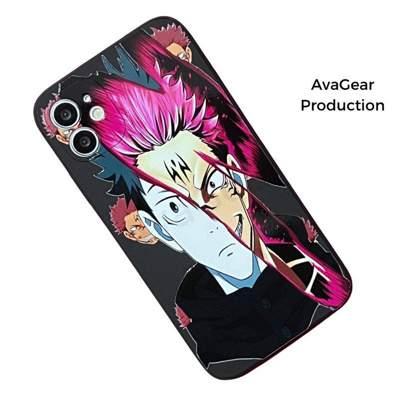 Itadori X Sukuna Case Jujutsu Kaisen High Softcase TPU Material Compatible With iPhone Samsung Realme Poco Redmi Oppo Vivo