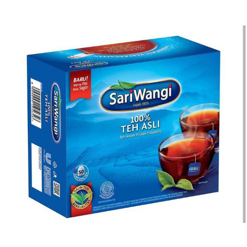 

SariWangi Teh Celup Hitam Asli 50 s