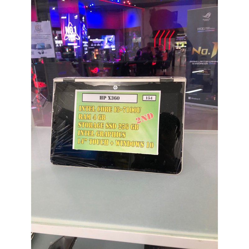 Laptop HP X350 i3-7100U RAM 4GB SSD 256GB TouchScreen 2ND