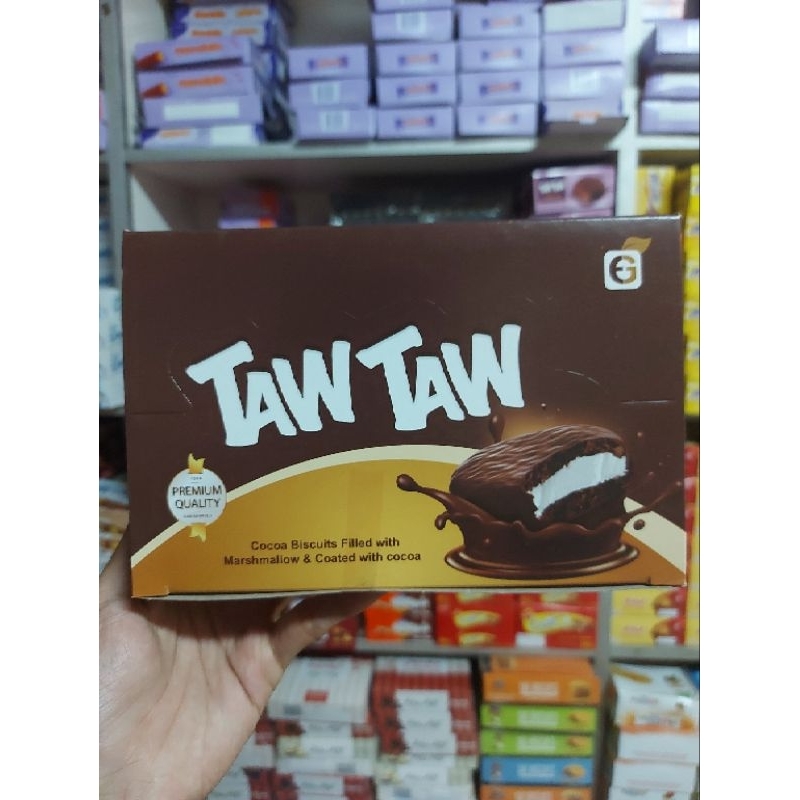 

Tawtaw Chocopie isi 12 / Jajanan import