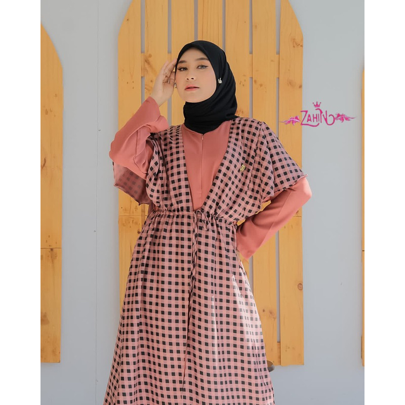 GAMIS WANITA BRAND ZAHIN ORI KEKINIAN // DRES LEBARAN MEWAH TERBARU