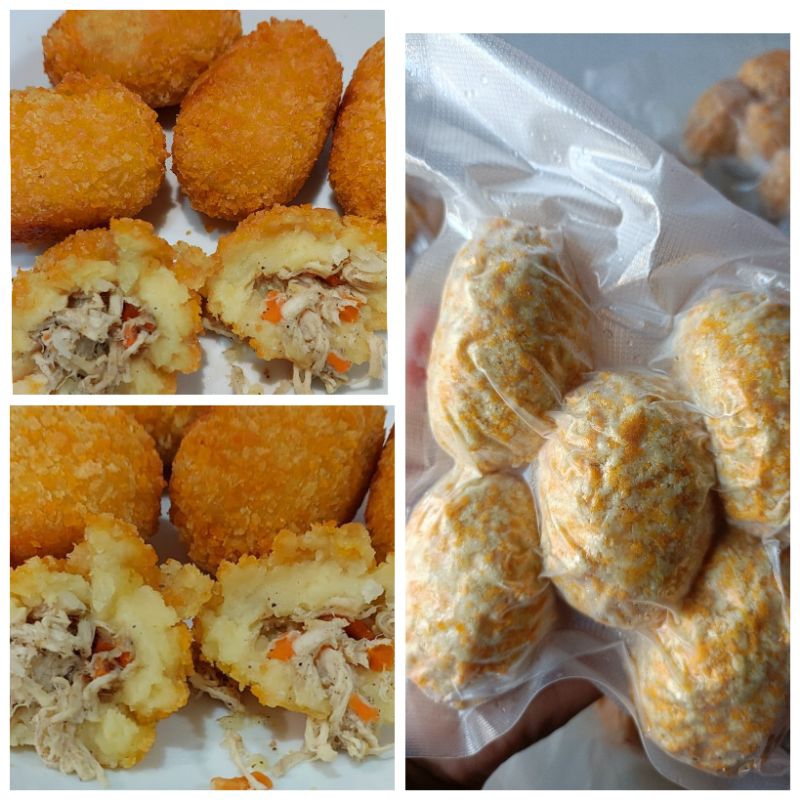 

Kroket Kentang ayam sayur 5pcs