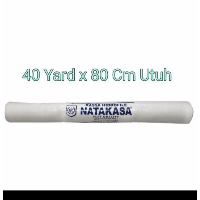 kasa gulung natakasa 40 yard x 80 cm, kasa gulung perban besar utuh