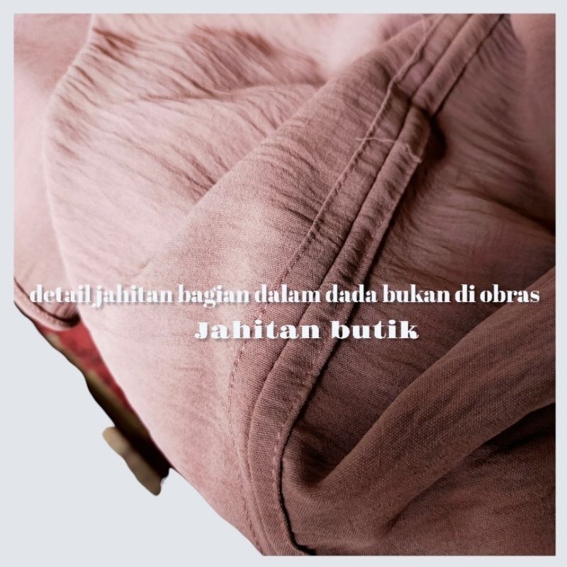 JILBAB BERGO TALI CRINKLE AIRFLOW PREMIUM