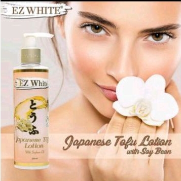 EZ WHITE Japanese tofu lotion| HBL pemutih tubuh, ori BPOM