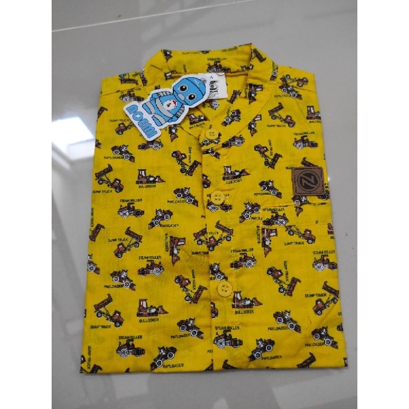 Kemeja Anak Fullprint 468 (1-5 Tahun)