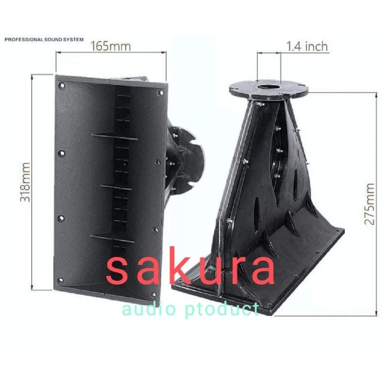 horn line array 12inc BMC import  original