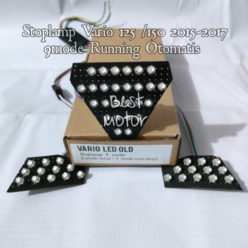 Stoplamp Vario 125 / 150 2015/2017 9mode Running LED Lampu belakang vario 125/150