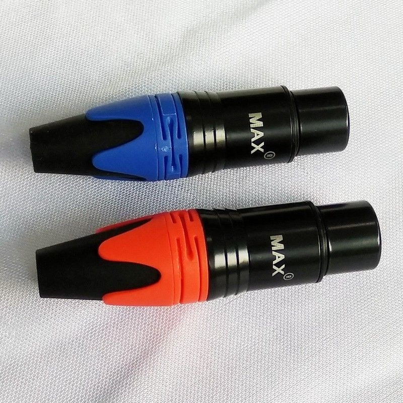 JACK CANON BETINA METAL HITAM TEMBAGA JACK MICROPHONE FEMALE