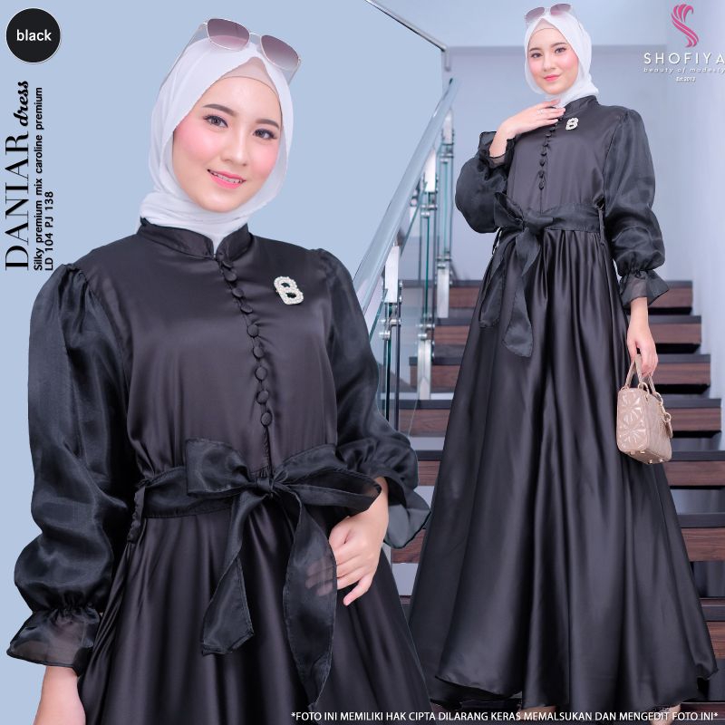 Daniar dress shofiya / original shofiya / gamis daniar shofiya