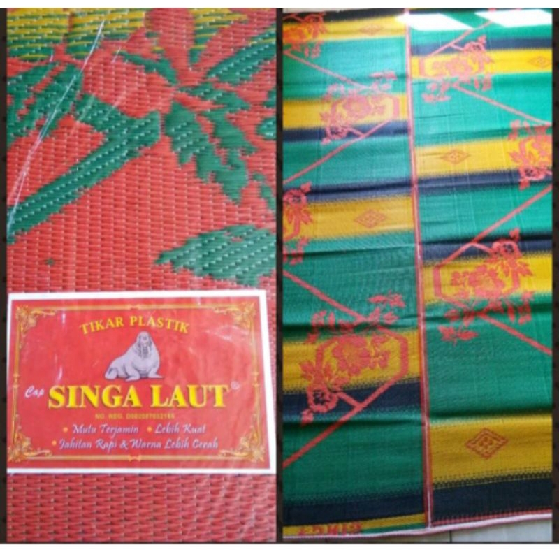 TIKAR SINGA LAUT 2X3 / TIKAR PLASTIK 2X3 / TIKAR SINGA LAUT /  SINGA LAUT 2X3 / KARPET SINGA LAUT / ALAS