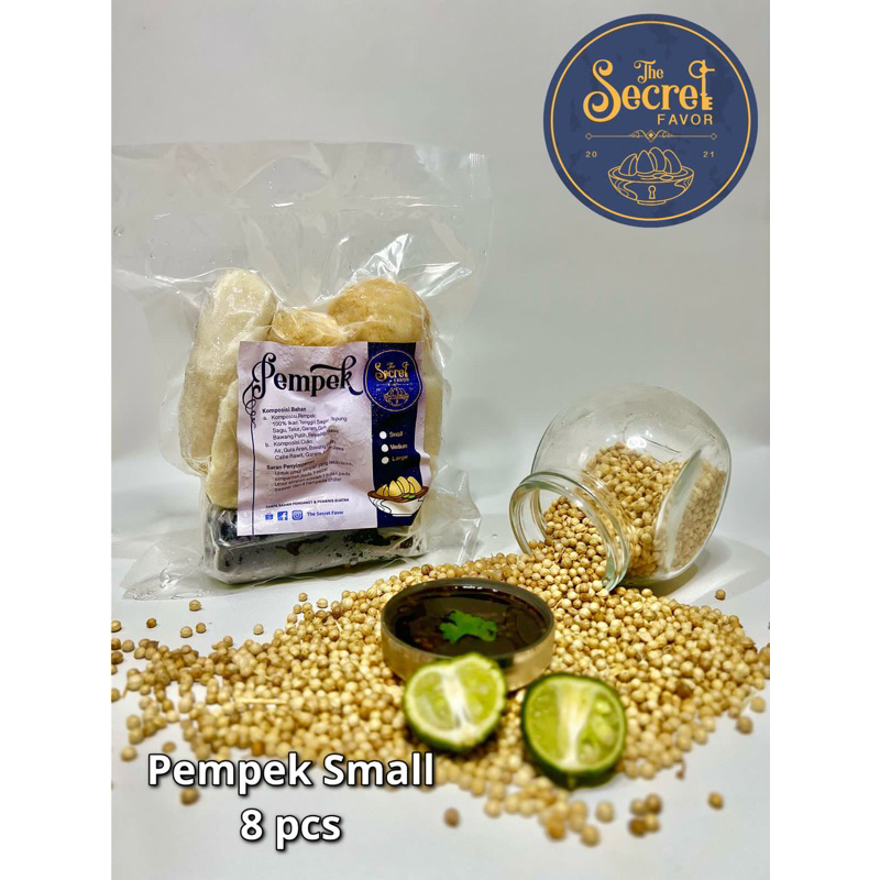

Pempek Palembang Handmade (Package Vakum) Porsi Small 8 Pcs