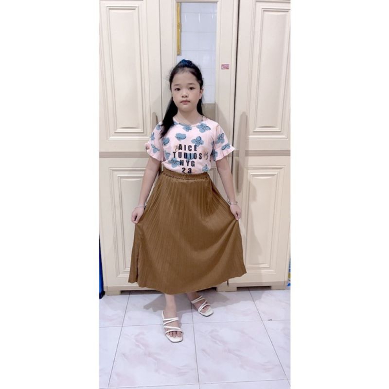 ROK ANAK 2-4 TAHUN // ROK ANAK TERBARU // ROK PLISKET PREMIUM