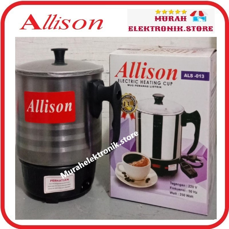 Allison Electric Heating Cup 13cm / Teko Listrik / Mug Elektrik GARANSI RESMI