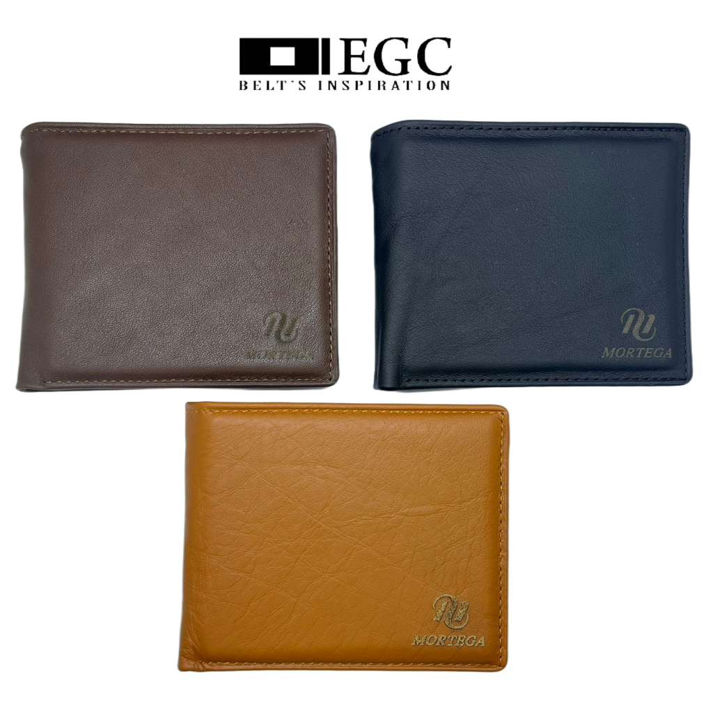 Dompet Lipat Pria Mortega Kulit Asli / Premium Leather - A-10