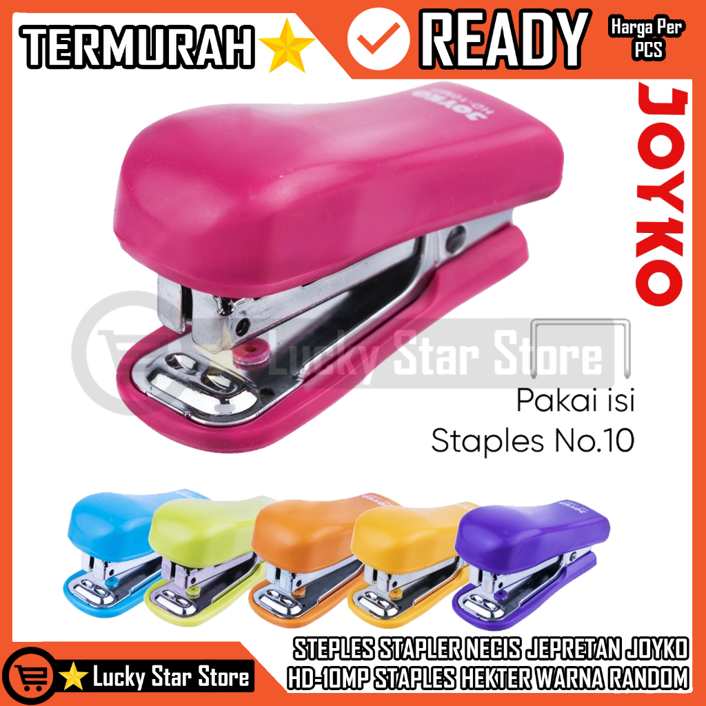 

Necis Setepler Seteples Joyko Hd 10mp Jepit Penjepit Stapler Stepler Jepretan Kecil Mini Hekter Warna Staples Steples Tangan Joiko Pendek Alat Strapler Hecter Kertas Plastik Jekrekan Ceklekan Pengokot Kokot Pemaut