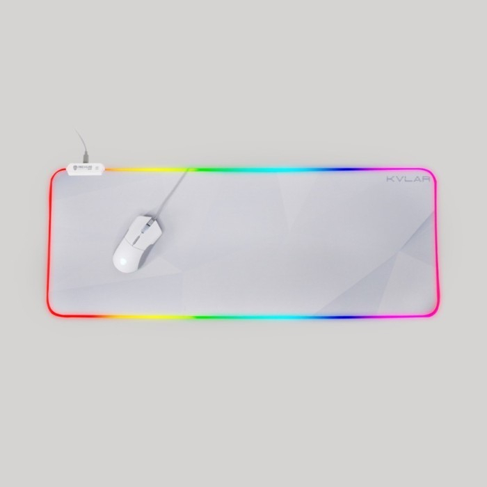 Rexus Mousepad Gaming RGB Kvlar TR2 Speed Edition XL