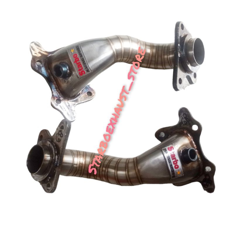 Downpipe Brio Jazz GE8 Freed Material Stainless Steel Original STARBO
