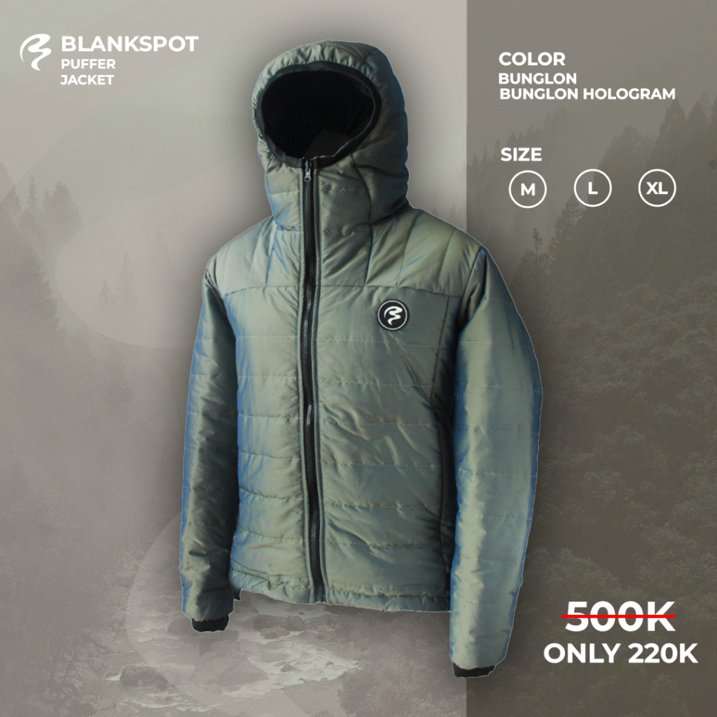 Jacket Gunung Outdoor Puffer Gelembung | Jacket Puffer Tebal | Jacket Camping Hiking |Jacket Pria Da