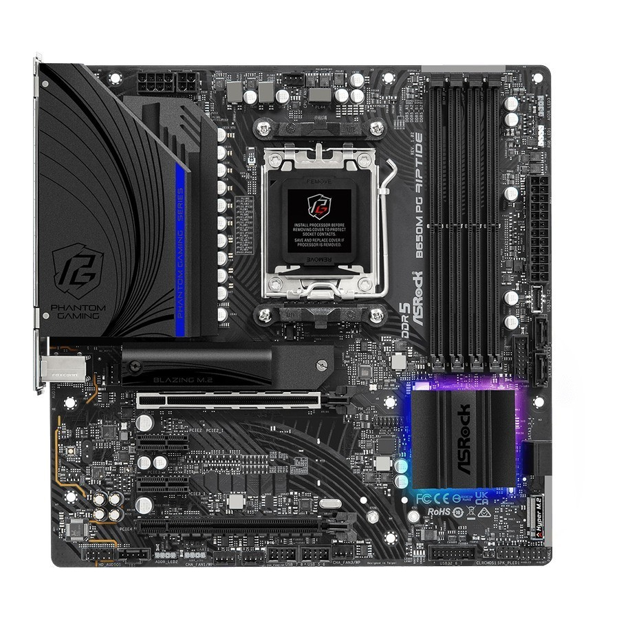 Motherboard ASRock B650M PG Riptide m-ATX AMD AM5 B650 DDR5