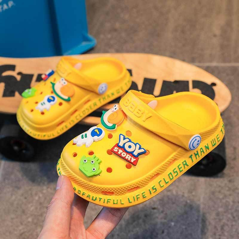 Glorykidz SH2239 DIY Sendal baim bapao anak yoy stori bahan karet nyaman empuk high quality model terbaru premium sol tinggi 3 cm size 14 - 22 cm usia 1 - 12 tahun