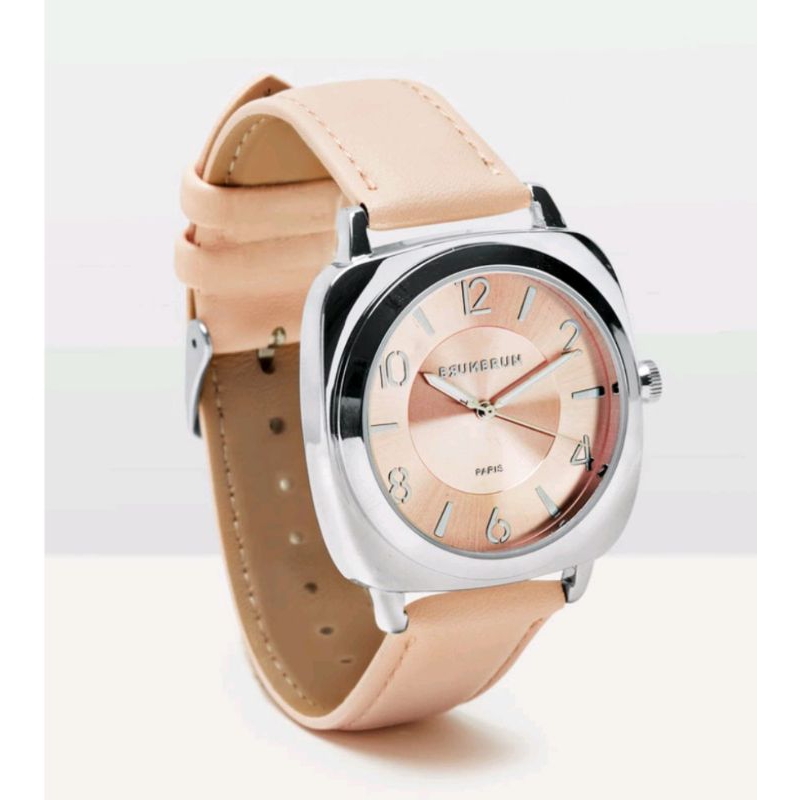 Jam tangan wanita Arden pink BRUN BRUN PARIS