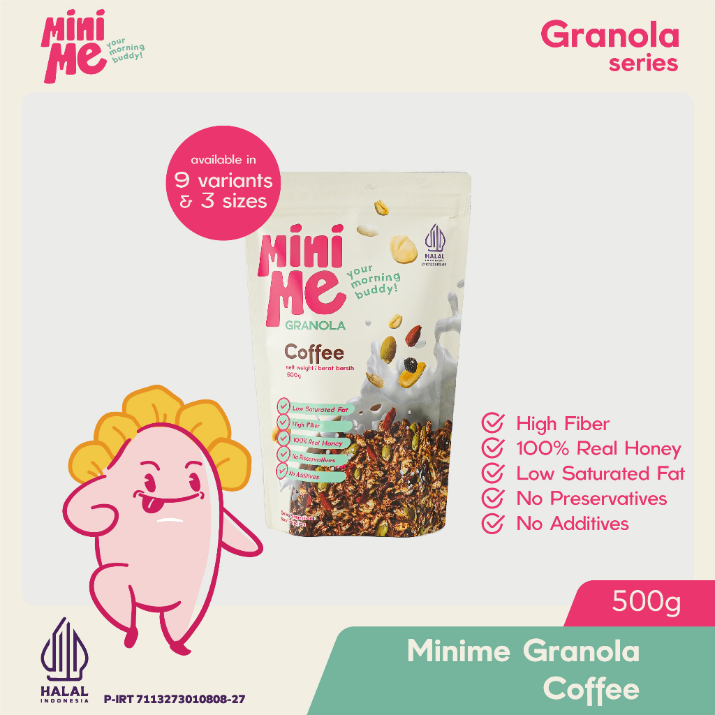 

MINIME Granola Coffee 500gr