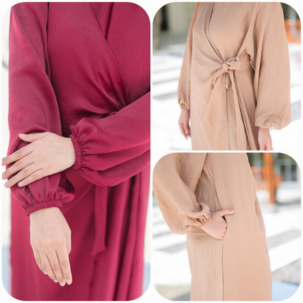 Jharna Dress Busui Friendly By Proudyhijab