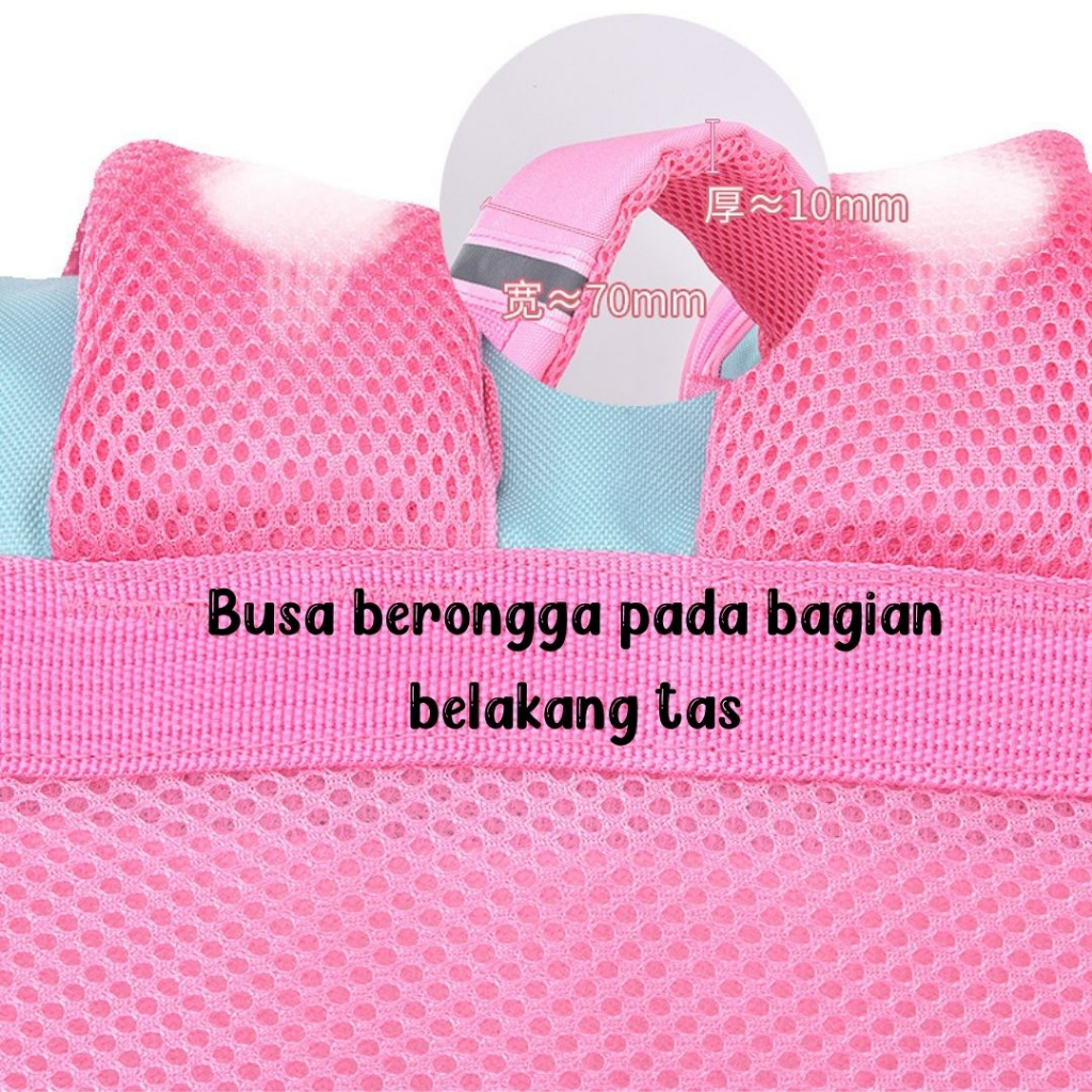 [MONA] Tas Ransel Anak Sekolah Karakter Lucu dan Imut Buat SD Kualitas Import Premium -M0222