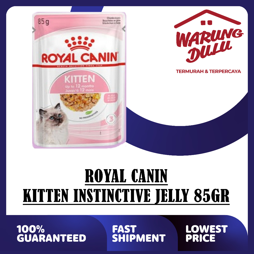 ROYAL CANIN KITTEN INSTINCTIVE JELLY 85GR