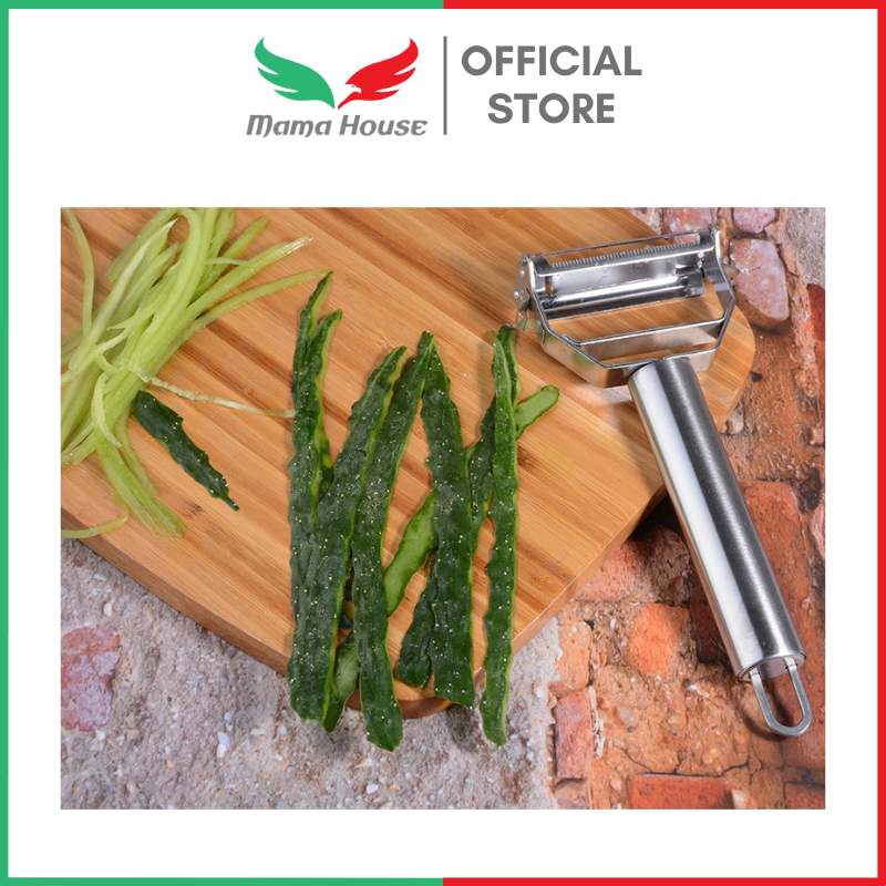 [MH] Pisau Peeler 2in1 Pengupas Kulit Buah Sayur Stainless Steel Peeler