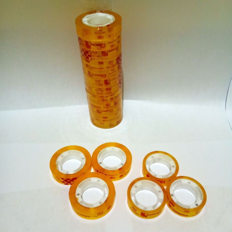 

SATU SLOP ( 12 PCS ) Selotip Solatip Isolasi Bening Kecil Tebal Nachi 12mm x 25m