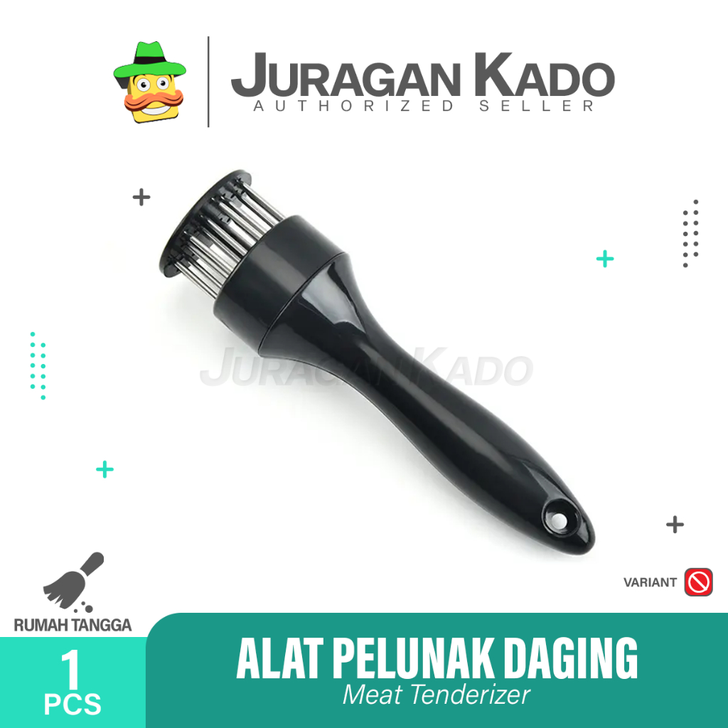 Alat Pelunak Pelembut Daging Alat Dapur Pengempuk Meat Tenderizer Pencacah Daging Manual