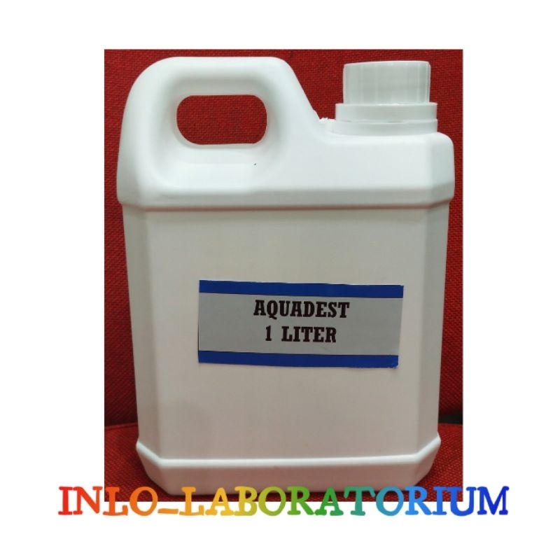 Aquades 1 Liter/Aquadest/Air Suling/Aqua
