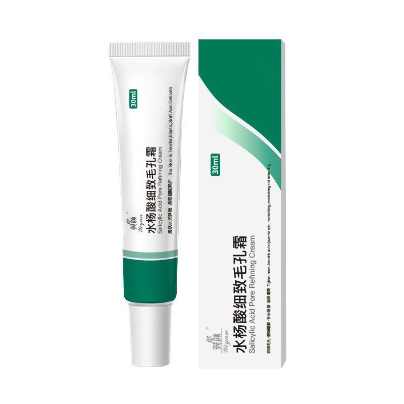 Salicylic Acid Pore Refining Cream Acne Treatment Day Cream - Night Cream 30ml Krim Jerawat Acne Spot Treatment Obat Acne Care Gel