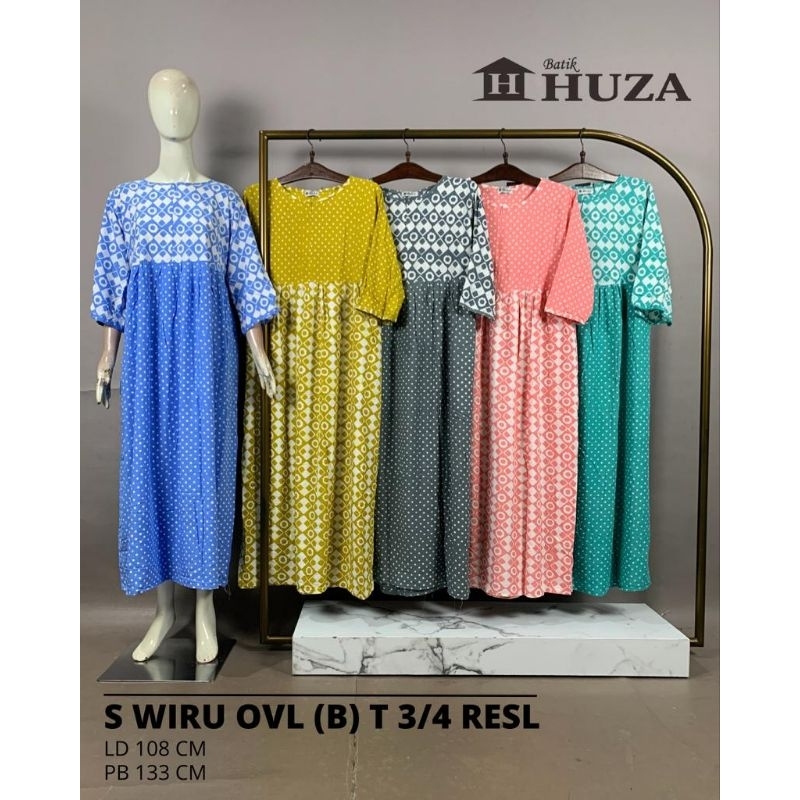 Daster Huza batik qonita pekalongan terbaru ori new terlaris