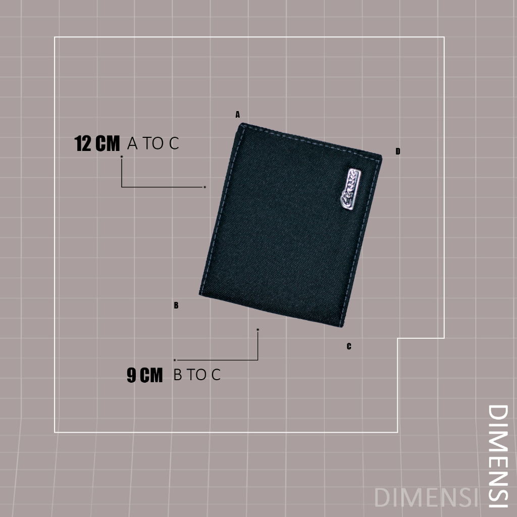 Dompet pria Nami Wallet - Dompet Pria Bahan Kanvas JP65