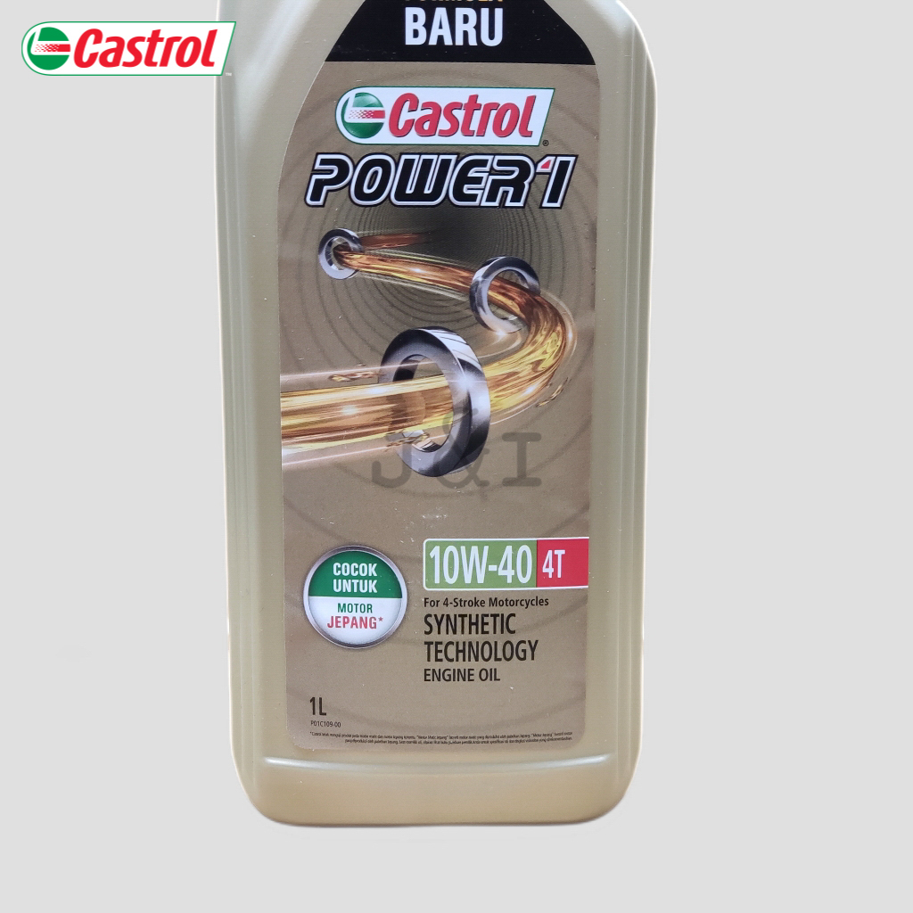 Castrol Power 1 10W-40 API SN JASO MA2 1 Liter