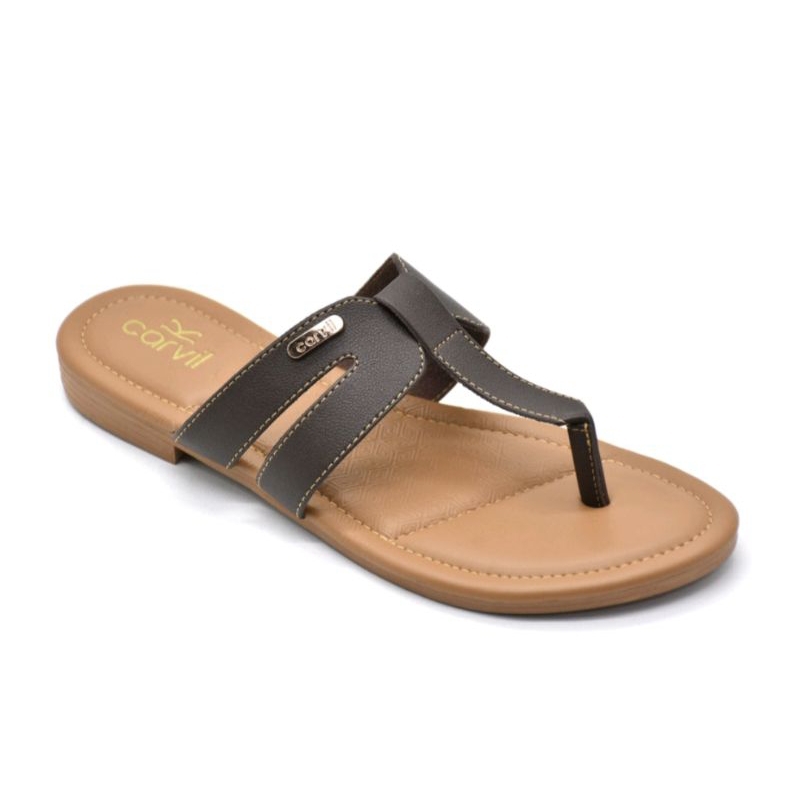 Sandal Carvil Nazira 01 Original - Sandal Wanita Carvil Original