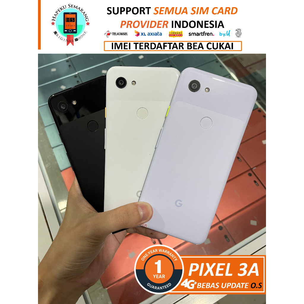 Google Pixel 3A Super Mulus Like New Istimewa Murah ALL PROVIDER INDONESIA