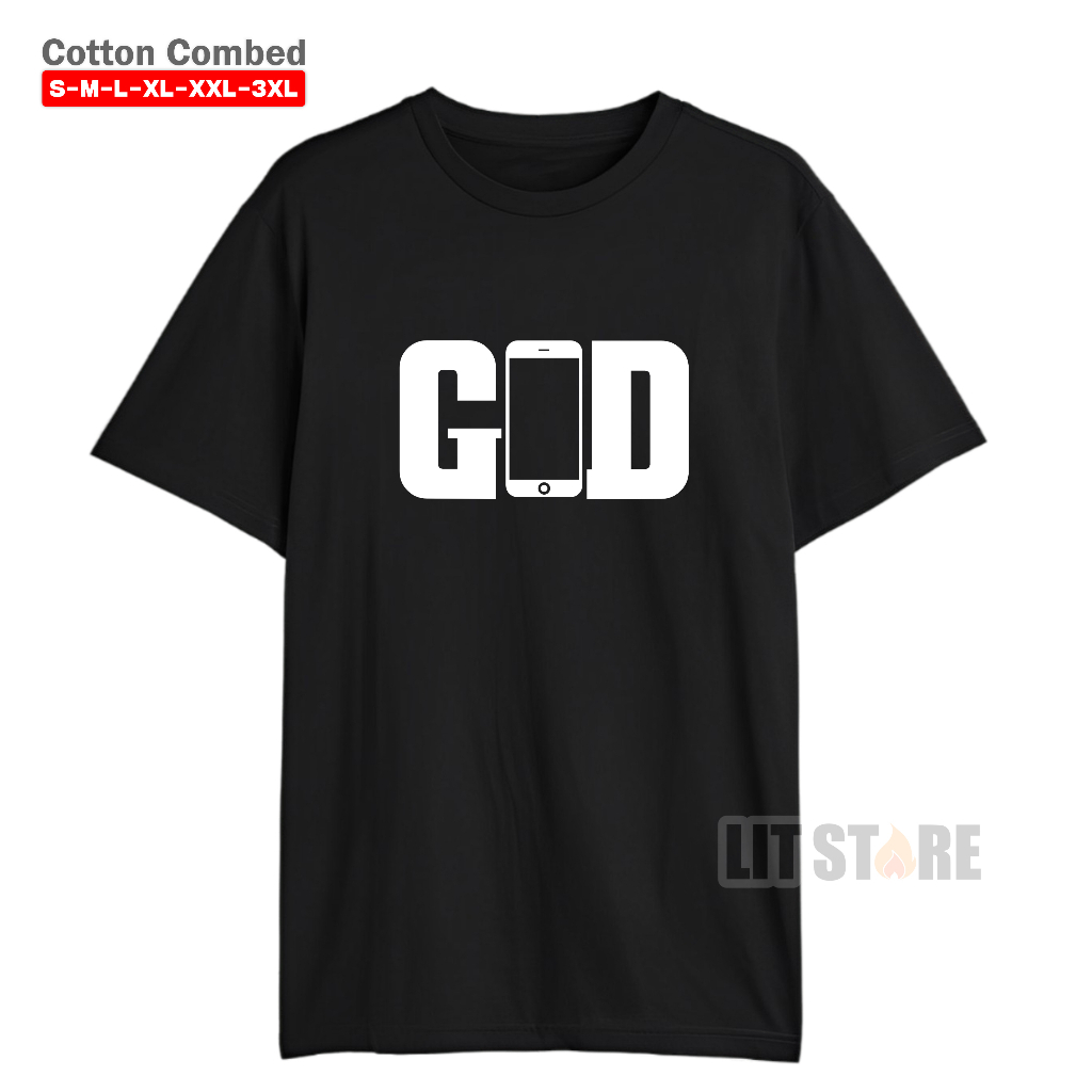LITSTORE Kaos GOD PHONE Coki Pardede