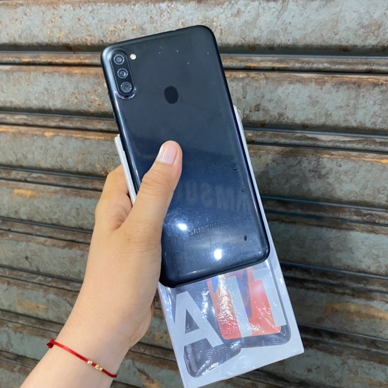 Samsung A11 3/32gb Second bekas pakai resmi sein normal fullset original