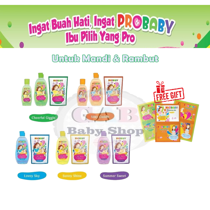 Probaby Hair and Body Wash Shampoo Sabun Mandi Bayi