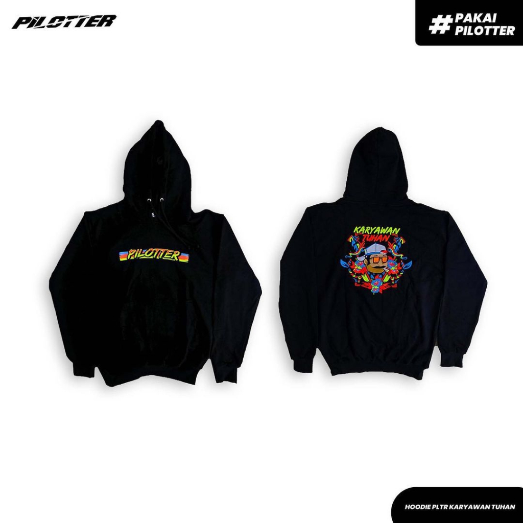 HOODIE PILOTTER KARYAWAN TUHAN HOODIE PILOTER ORIGINAL