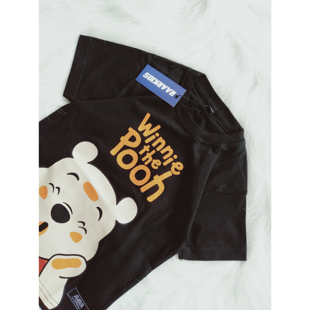 Raarkids Baju Kaos Anak Karakter Hewan Beruan Winnie The Pooh Usia 1 8 Tahun